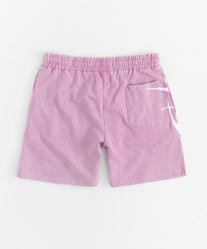 Reason Clothing Best Price | Washed Out Athletic Fit Short -Purple