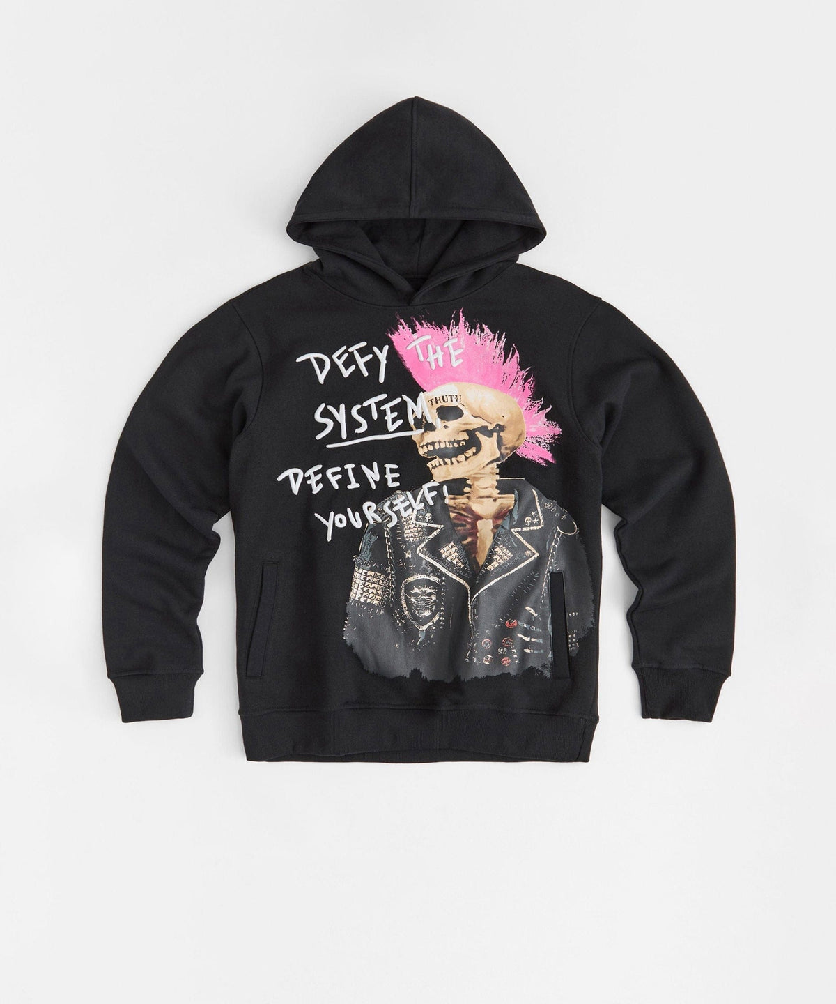 Reason Clothing Exclusive | Define Embroidered Hoodie - Black