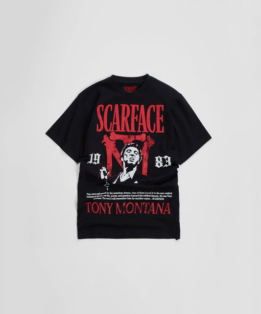 Reason Clothing Best Seller | Scarface Tony Montana Tee - Black