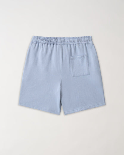 Reason Clothing Everyday | Scarface Applique Fleece Short - Light Blue