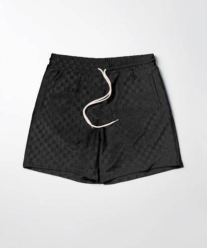 Reason Clothing Top Pick | Jacquard Knit Shorts - Black