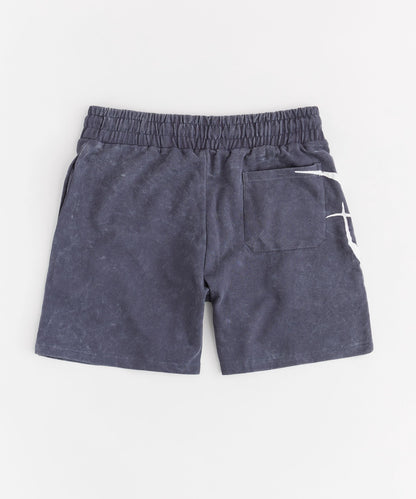 Reason Clothing Latest | Washed Out Athletic Fit Short - Navy