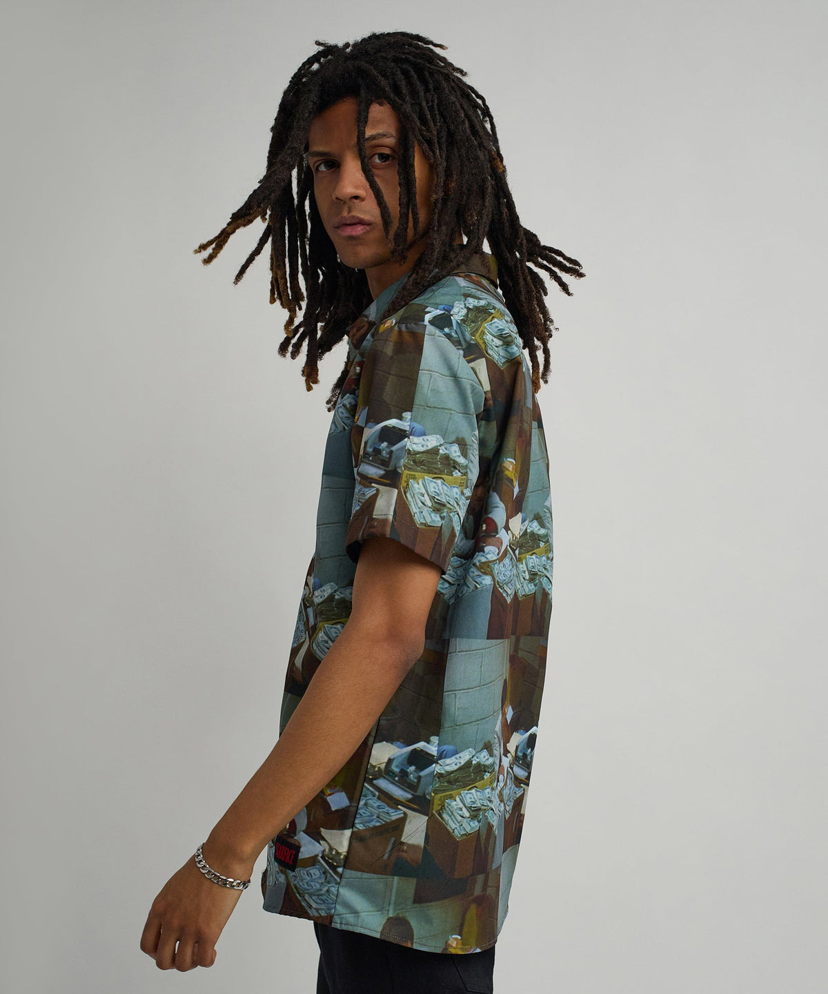 Reason Clothing Featured | Scarface Money Woven Shirt