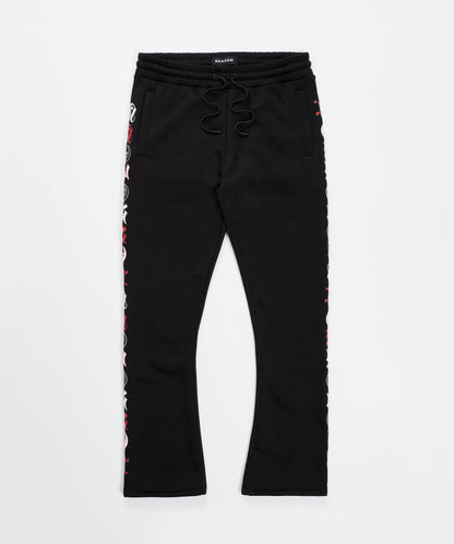 Reason Clothing Deals | Heartless Flare Fleece Pant