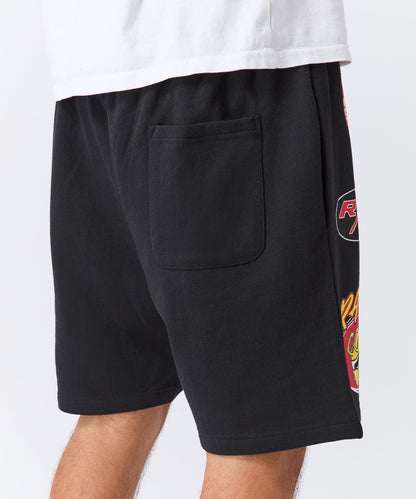 Reason Clothing Signature | Dodge Scatpack Embroidered Racing Short - Black