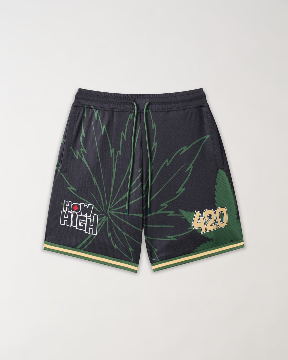 Reason Clothing Trusted | How High Basketball Short - Black