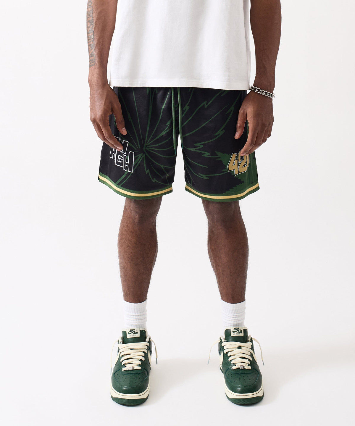 Reason Clothing Trusted | How High Basketball Short - Black