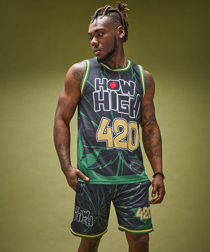 Reason Clothing Trusted | How High Basketball Short - Black