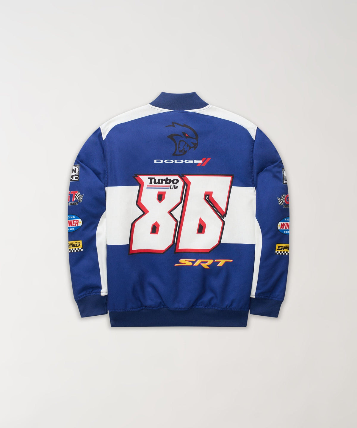 Reason Clothing Essential | Dodge Hellcat Racing Full Zip Jacket - Blue