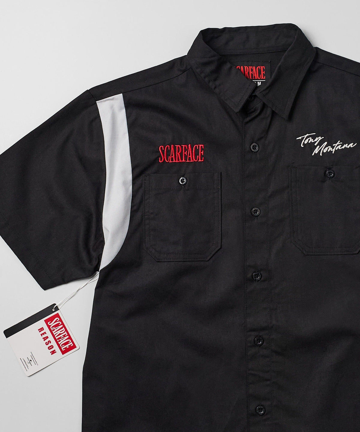 Reason Clothing Best Seller | Scarface Tony Montana Mechanics Shirt