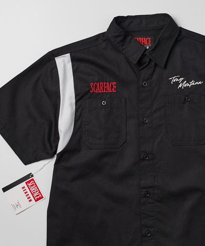 Reason Clothing Best Seller | Scarface Tony Montana Mechanics Shirt