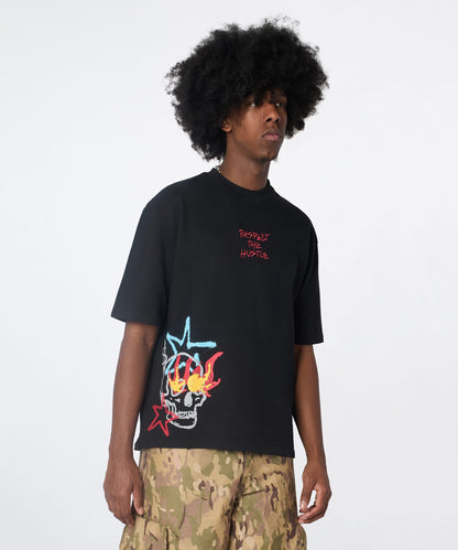 Reason Clothing Featured | All We Ask Is Trust Graphic Short Sleeve Tee - Black