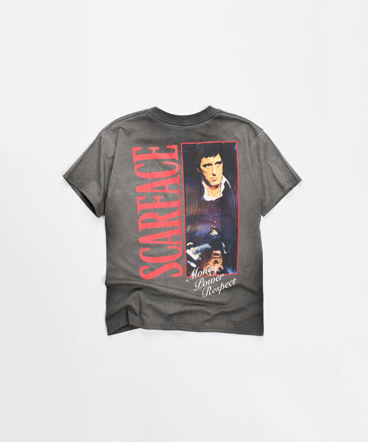 Reason Clothing Deals | Plus Size Scarface MPR Tee - Washed Black
