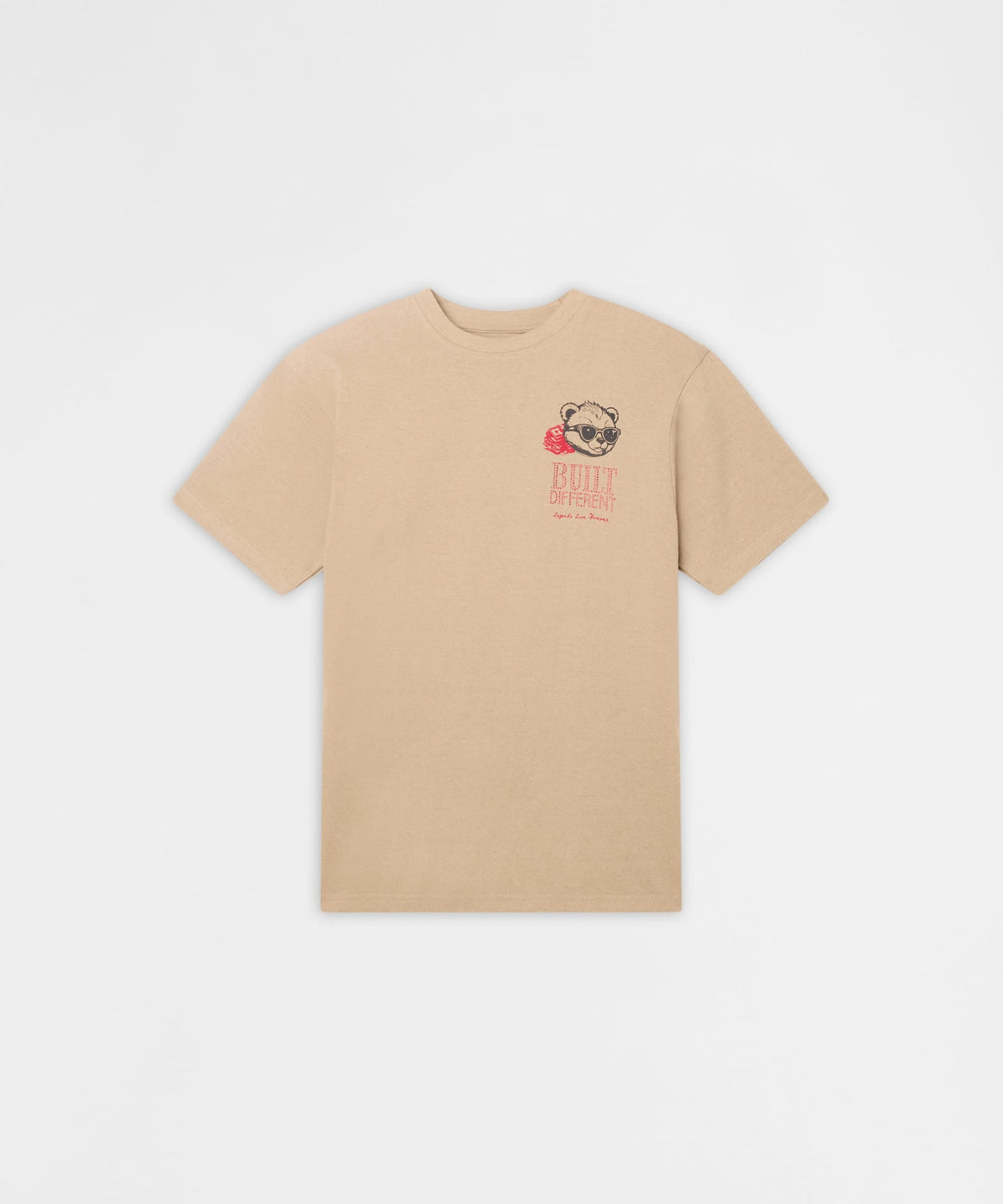 Reason Clothing Everyday | One Of A Kind Rhinestones Short Sleeve Tee - Khaki