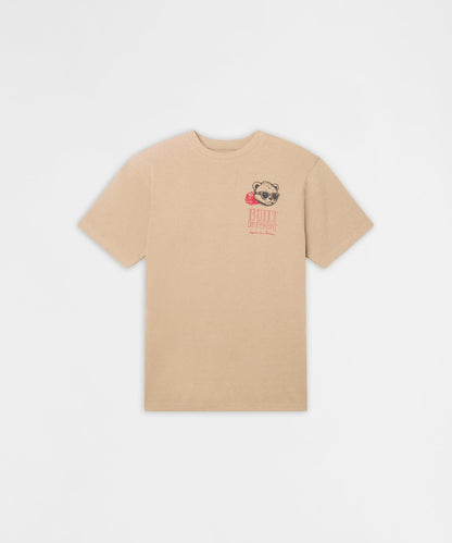 Reason Clothing Everyday | One Of A Kind Rhinestones Short Sleeve Tee - Khaki