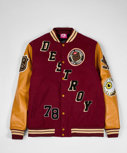 Reason Clothing Trusted | Destroy Varsity Jacket