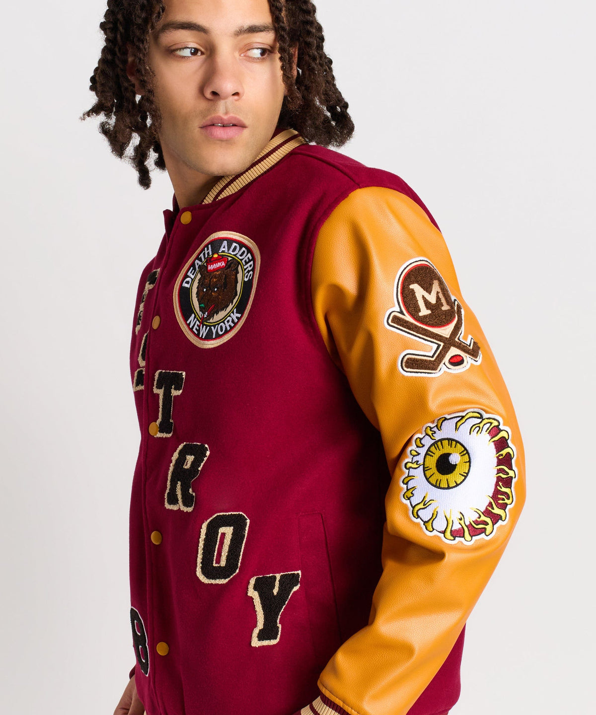 Reason Clothing Trusted | Destroy Varsity Jacket