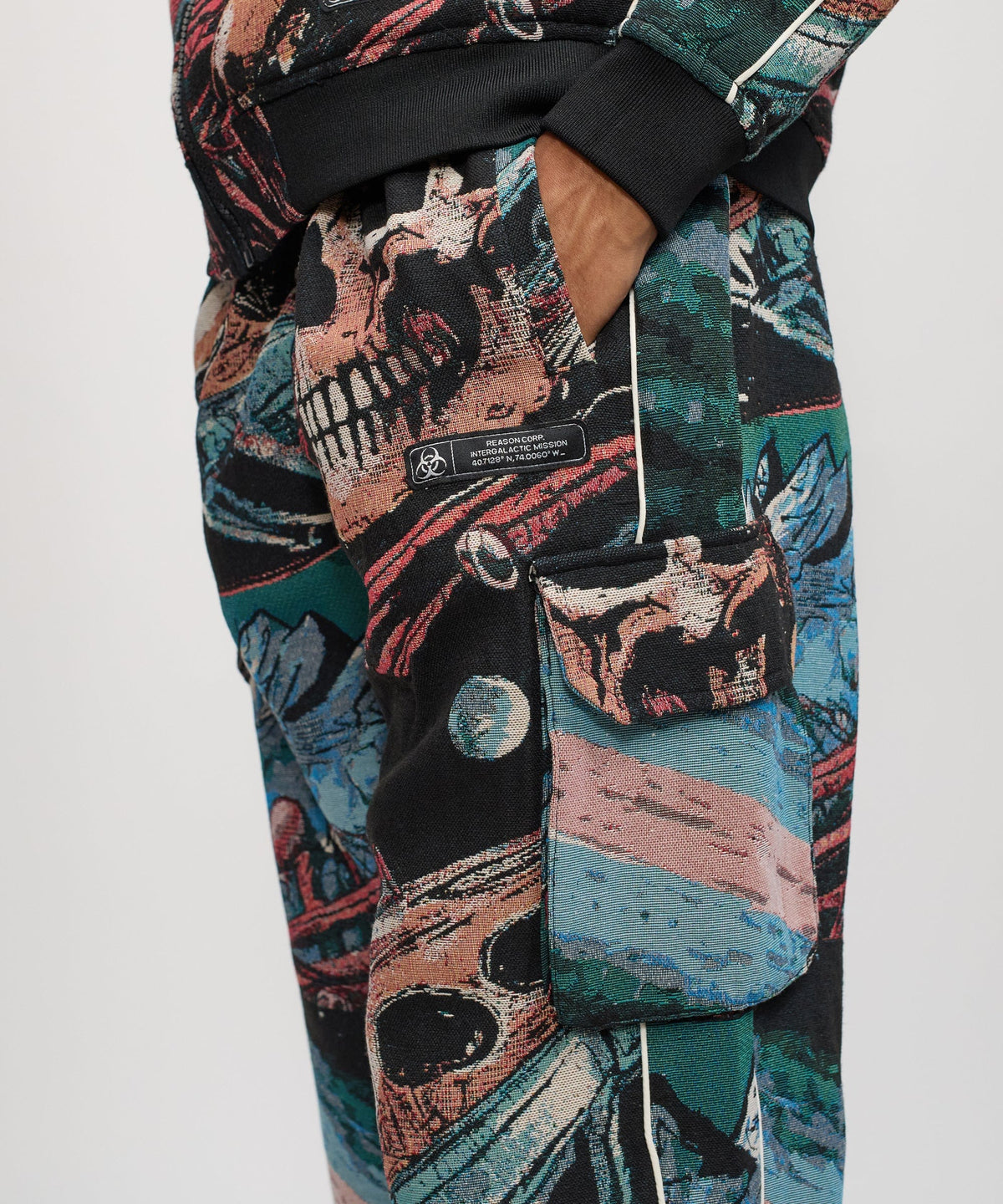 Reason Clothing Top Pick | Warrior Tapestry Flare Pant