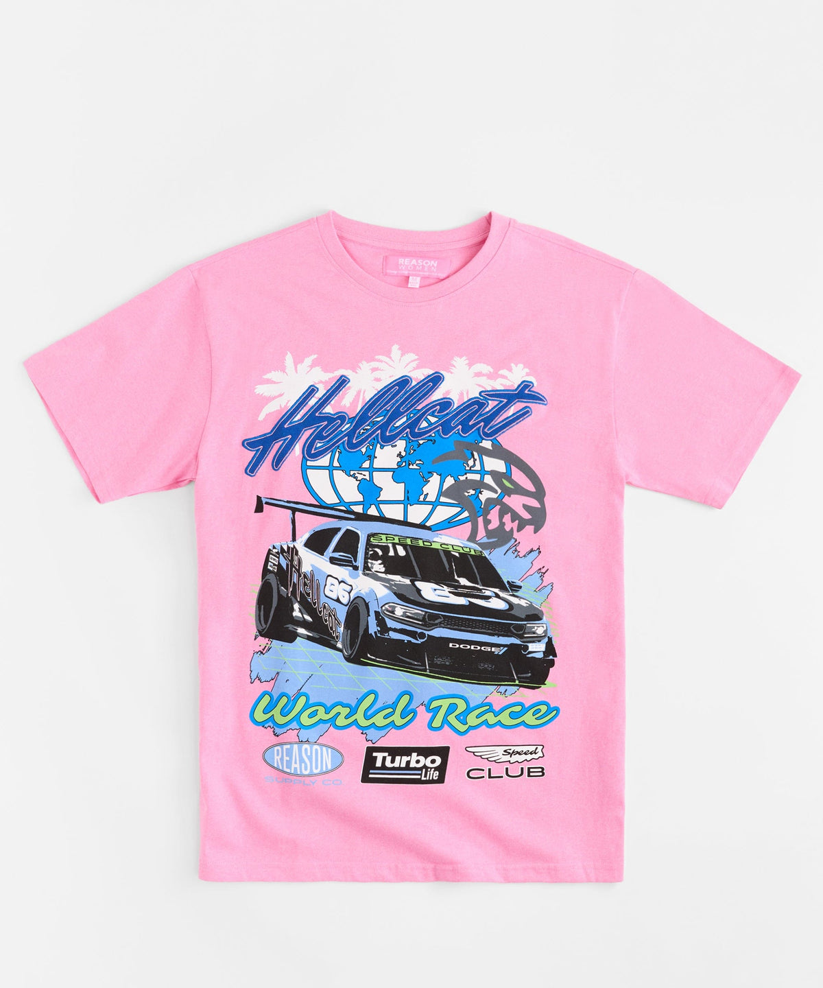 Reason Clothing Trusted | Hellcat Racing Box Tee - Light Purple
