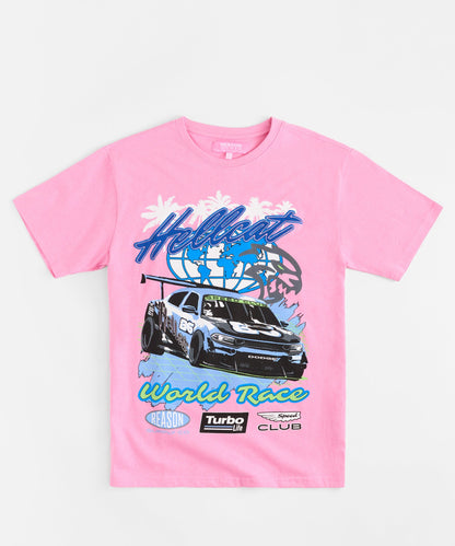 Reason Clothing Trusted | Hellcat Racing Box Tee - Light Purple