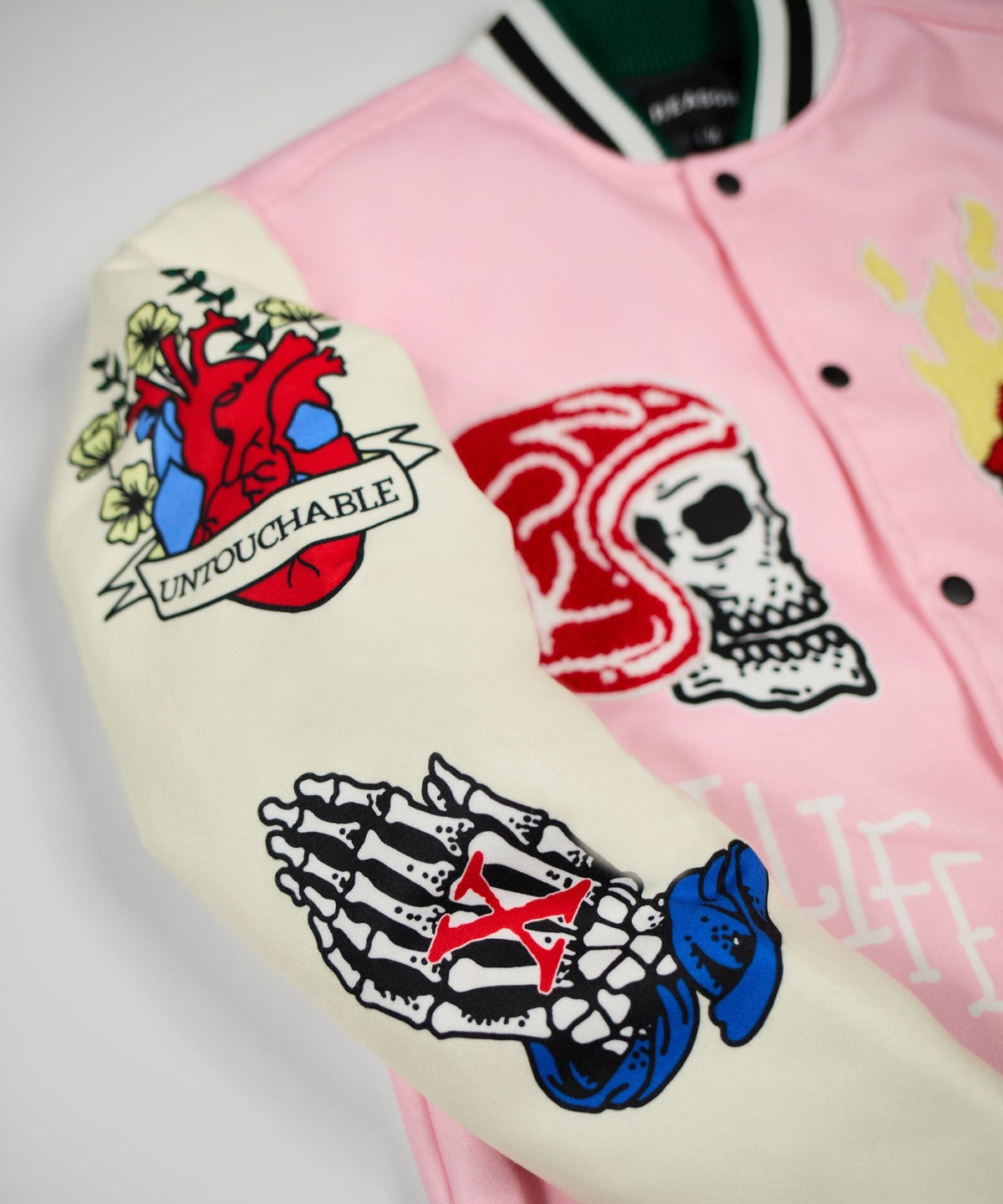 Reason Clothing Latest | Bridges Burn Bomber Jacket