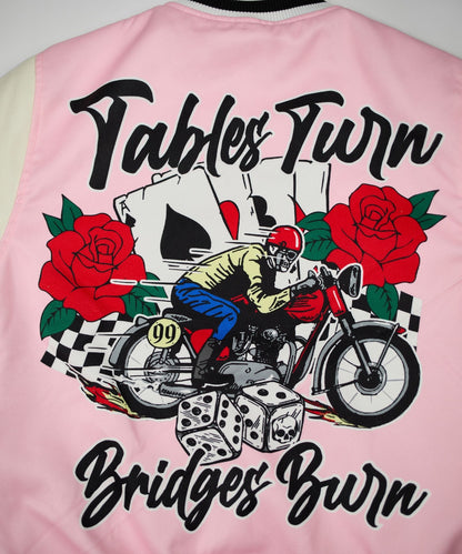 Reason Clothing Latest | Bridges Burn Bomber Jacket