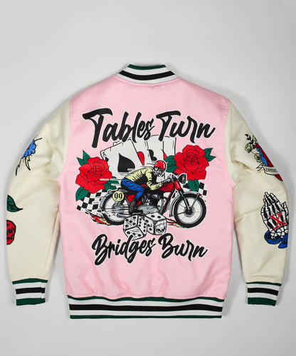 Reason Clothing Latest | Bridges Burn Bomber Jacket