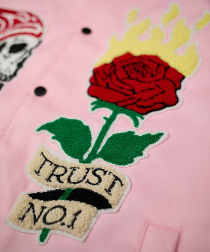 Reason Clothing Latest | Bridges Burn Bomber Jacket