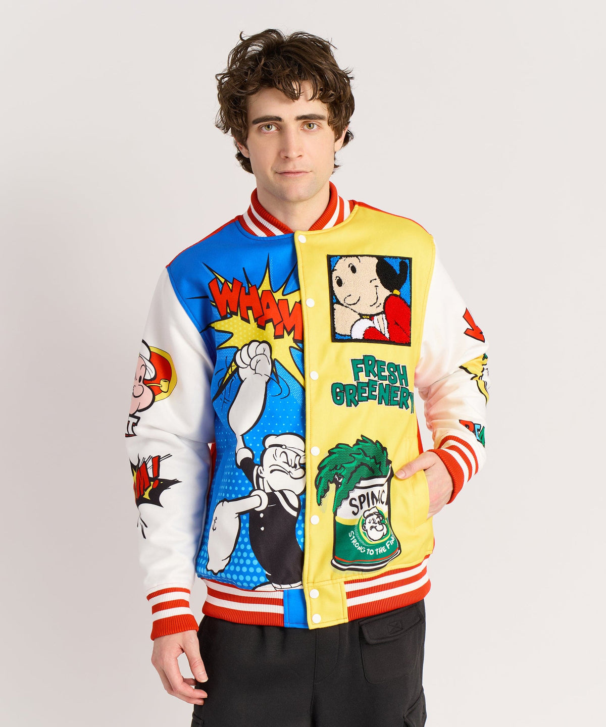 Reason Clothing Deals | Popeye Primary Bomber Jacket