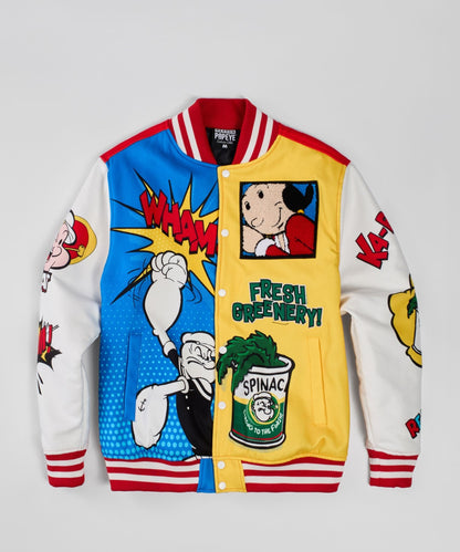 Reason Clothing Deals | Popeye Primary Bomber Jacket