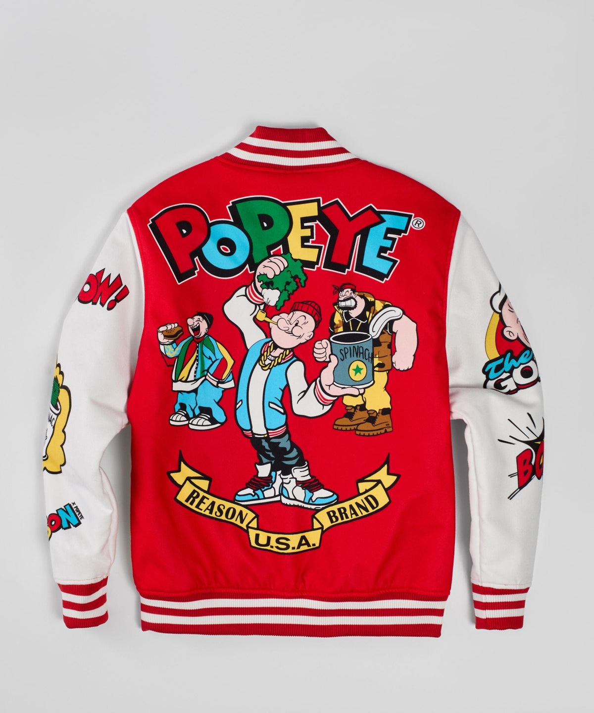 Reason Clothing Deals | Popeye Primary Bomber Jacket