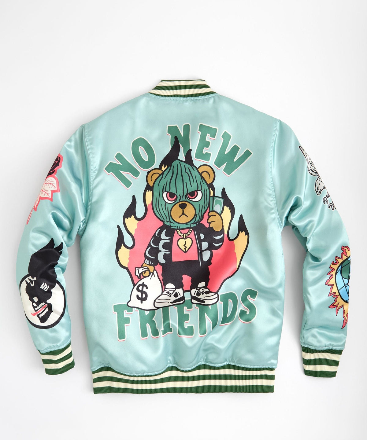 Reason Clothing Premium | No New Varsity Jacket