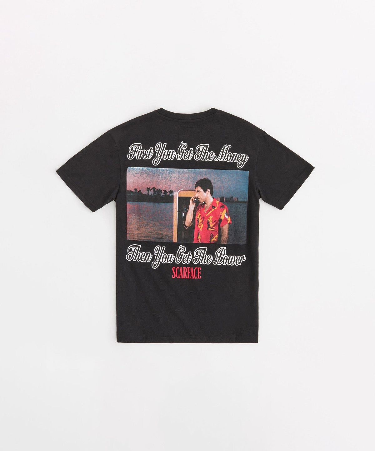 Reason Clothing Deals | Scarface Power Embroidered Tee - Black