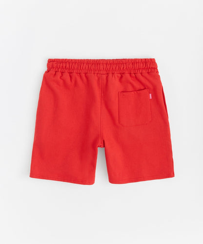 Reason Clothing Signature | Mishka Old English Fleece Shorts - Red