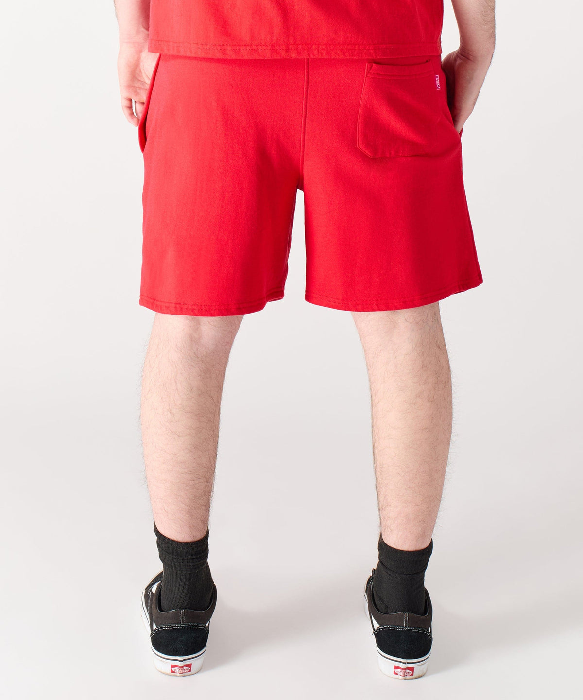 Reason Clothing Signature | Mishka Old English Fleece Shorts - Red