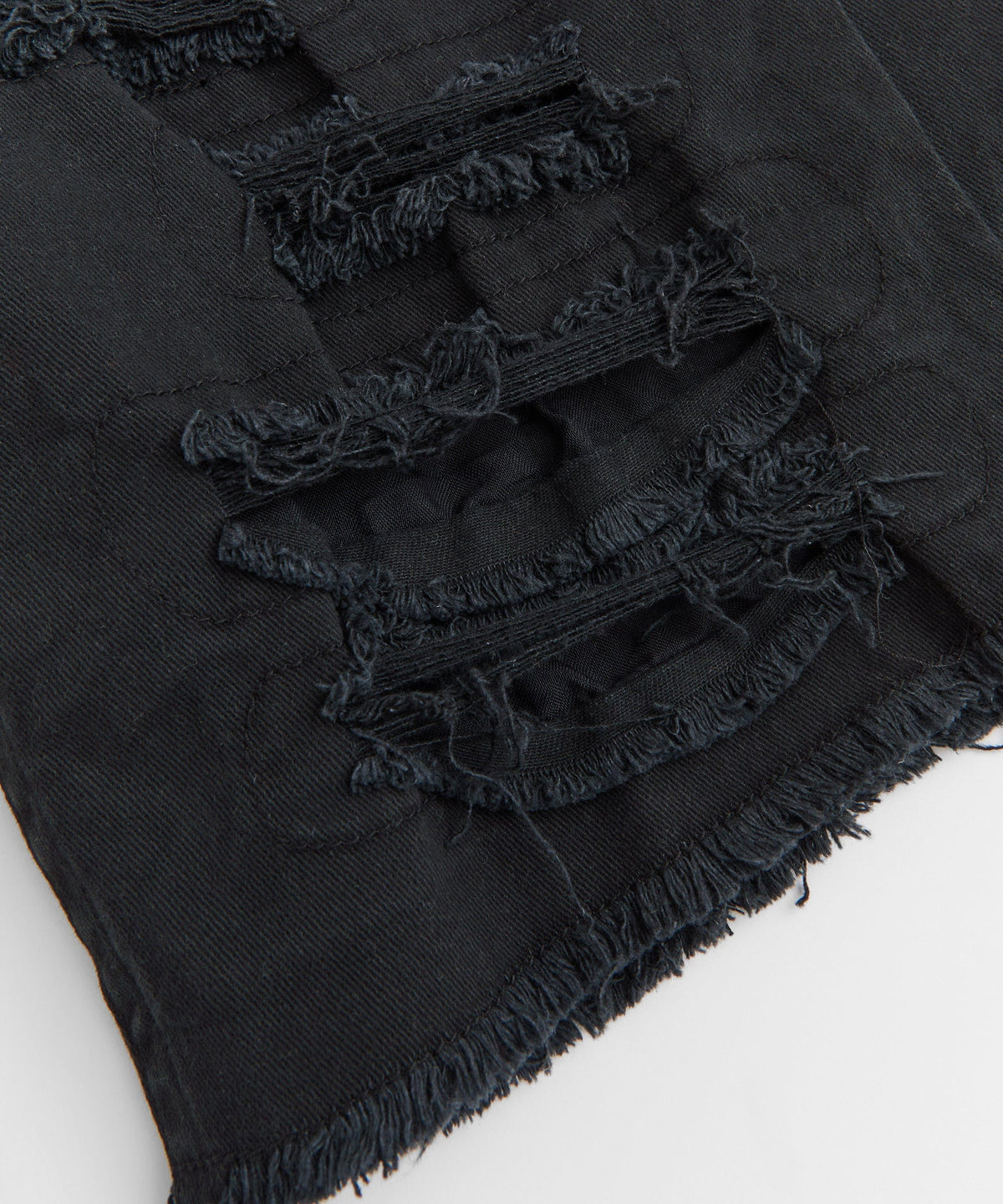 Reason Clothing Trusted | Destroyed Denim Shorts