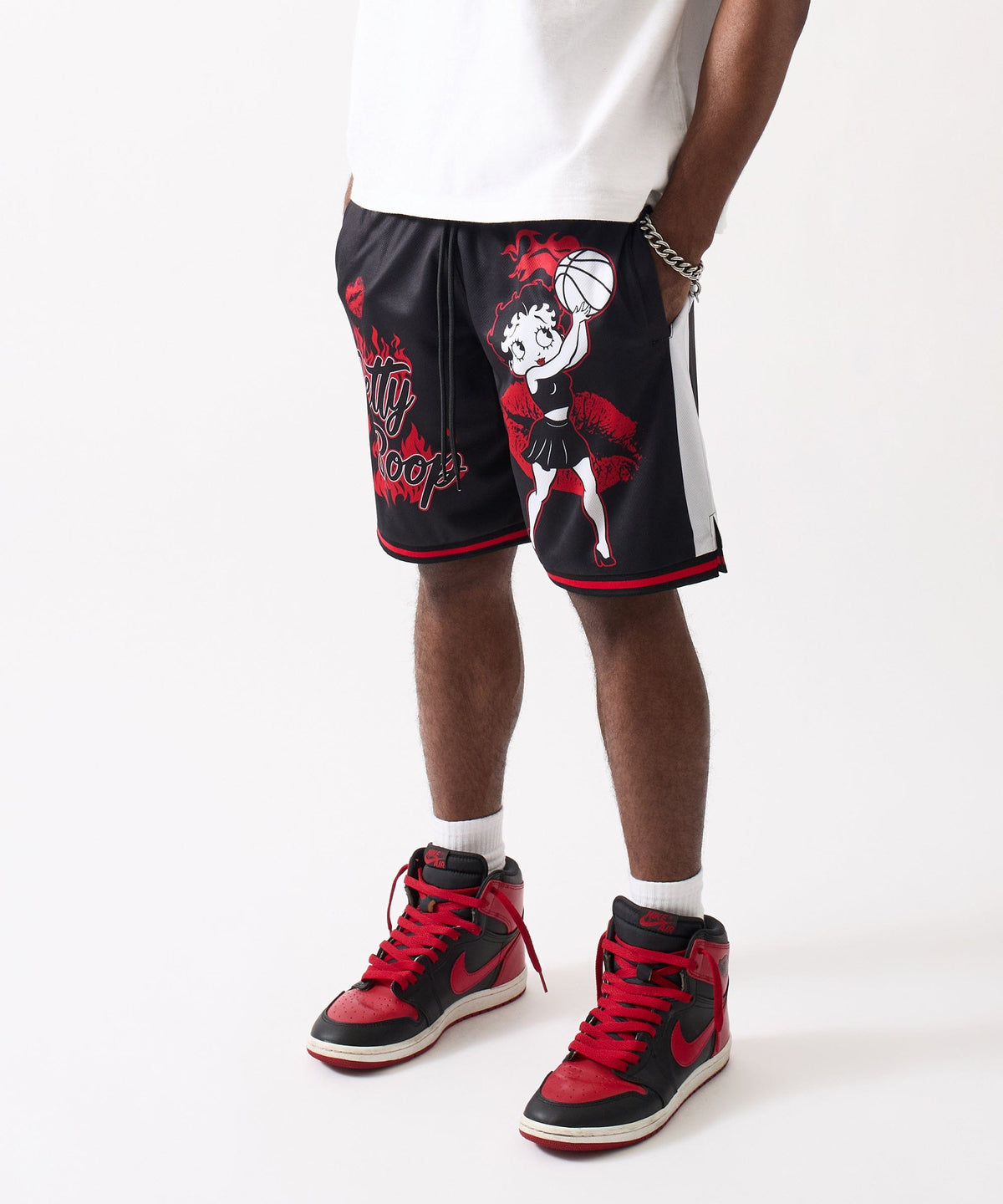 Reason Clothing Discount | Betty Boop Basketball Shorts