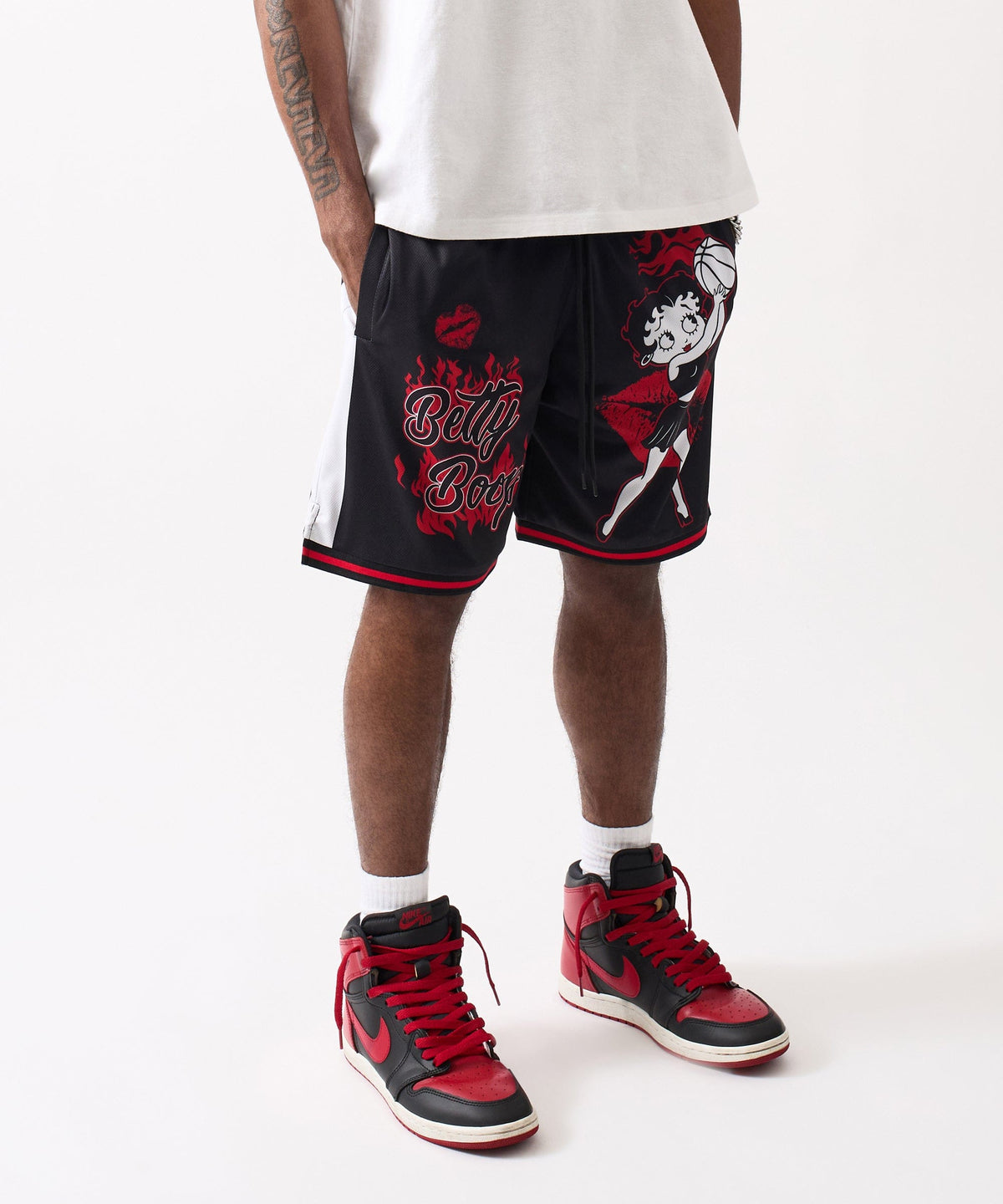 Reason Clothing Discount | Betty Boop Basketball Shorts