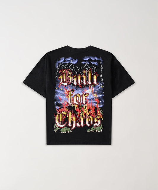 Reason Clothing Top Pick | Touchdown Skull Graphic Tee - Black
