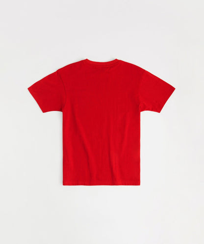 Reason Clothing Top Pick | Teddy Embroidered Tee - Red
