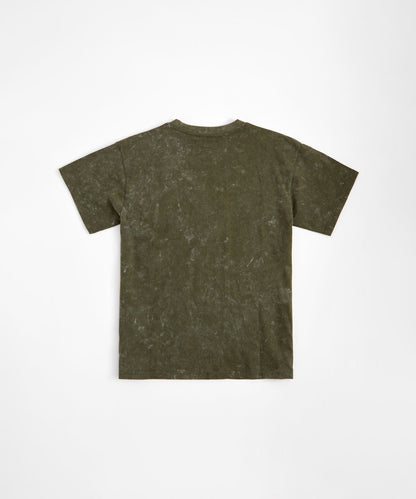 Reason Clothing Everyday | Plus Size Self Made Self Paid Shorts Sleeve Tee - Olive Green