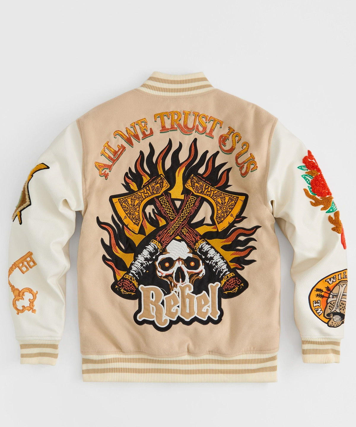 Reason Clothing Classic | Loyalty Varsity Jacket Pu