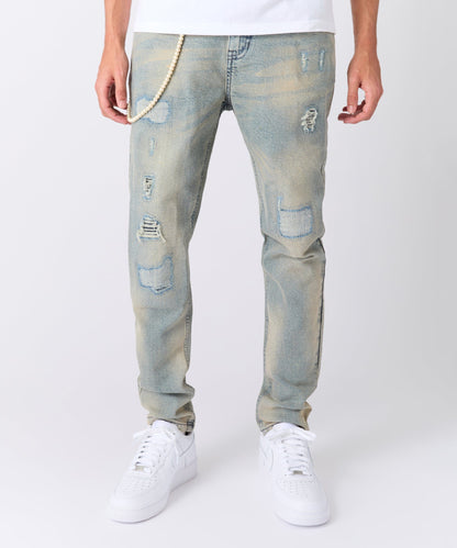 Reason Clothing Featured | Pearls Chain Denim