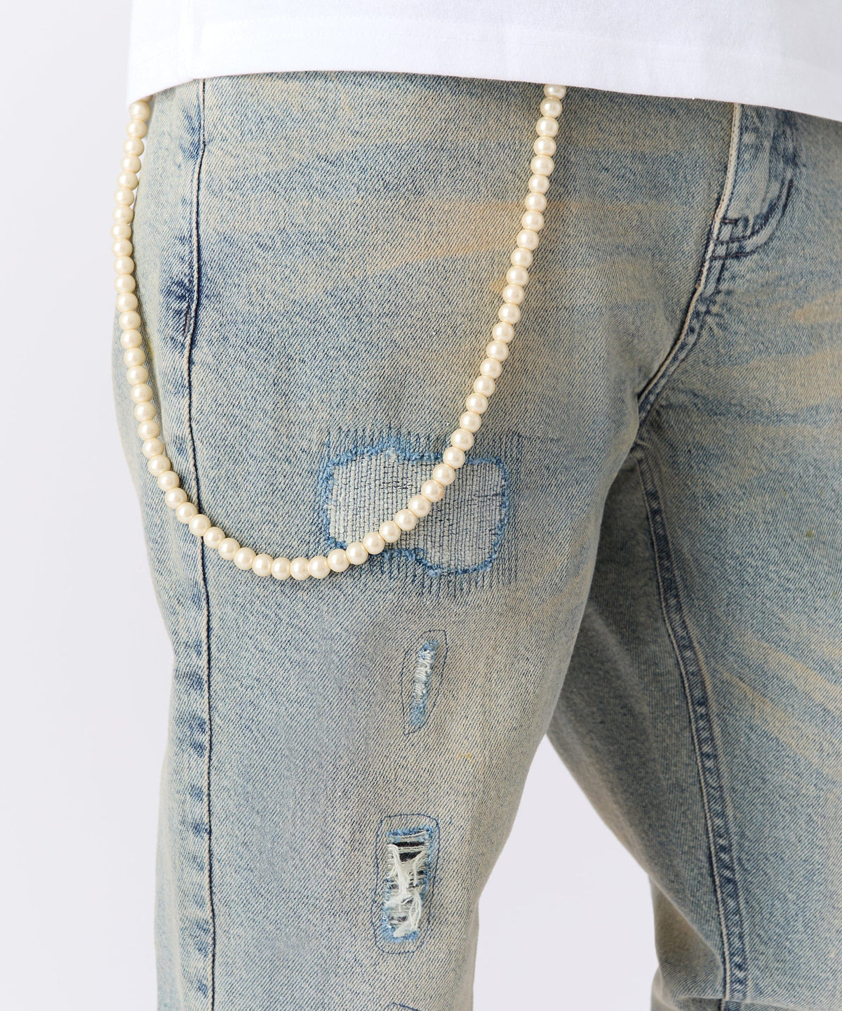 Reason Clothing Featured | Pearls Chain Denim