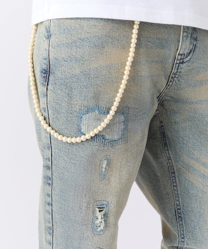 Reason Clothing Featured | Pearls Chain Denim
