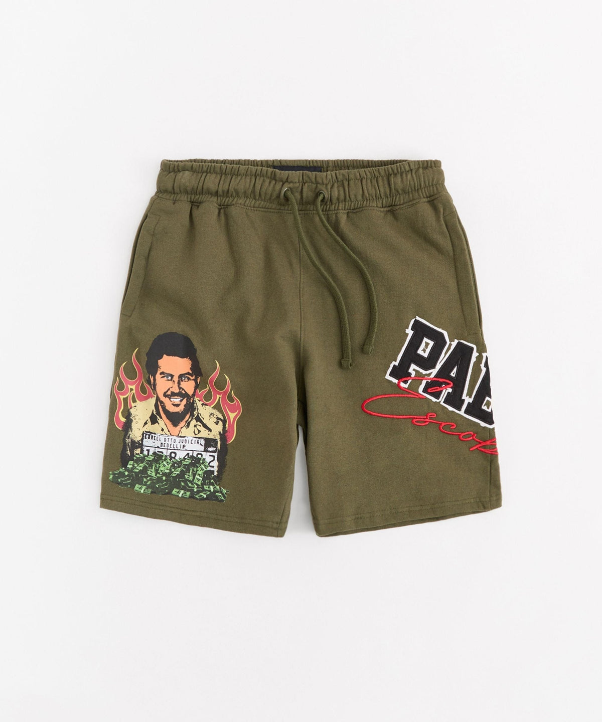 Reason Clothing Sale | Pablo Mugshot Short - Olive Green
