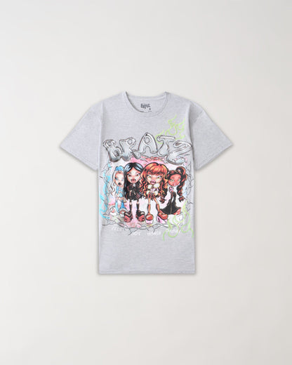 Reason Clothing Special Offer | Bratz Graphic Tee - Charcoal