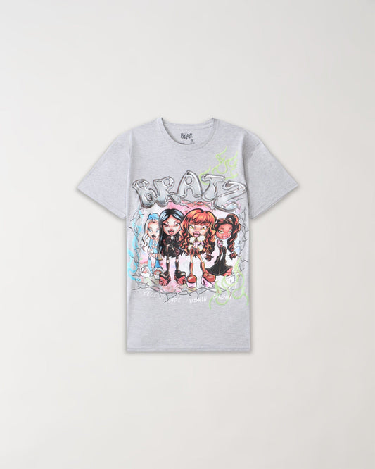 Reason Clothing Special Offer | Bratz Graphic Tee - Charcoal