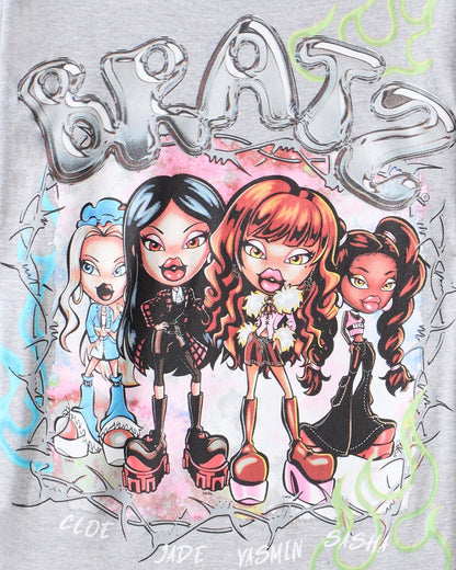Reason Clothing Special Offer | Bratz Graphic Tee - Charcoal