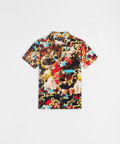 Reason Clothing Quality | Plus Size King Of Kings Button Down Shirt